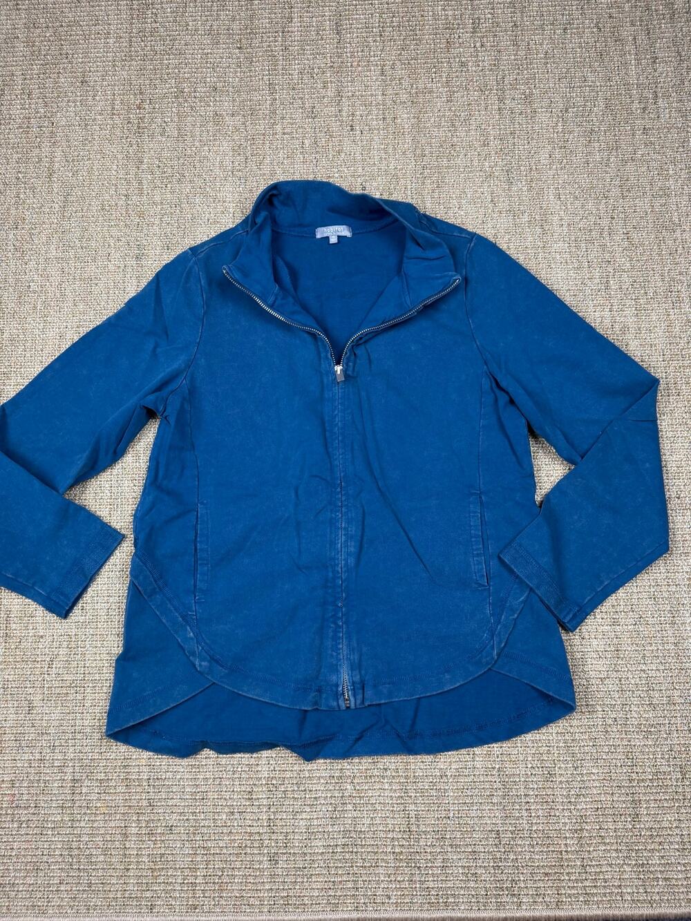 💙 Habitat Clothes to Live In Zip Sweatshirt Jacket | Size XS | Blue